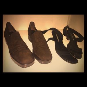 2 pairs of Donald Pliners . Very nice shoes